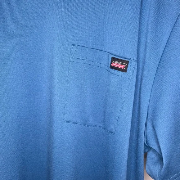 Dickies Classic Blue Short Sleeve Tee Men’s 2XL Tall - Picture 2 of 6